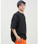 【ムラサキスポーツ限定】DEVILUSE(デビルユース)水陸両用 ラッシュガード 半袖Tシャツ オーバーサイズ 243OO1ST303DU/メンズ ムラサキスポーツ