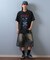 【ムラサキスポーツ限定】SANTACRUZ(サンタクルーズ)半袖Tシャツ フロントプリント バックプリント 502253411/メンズ ムラサキスポーツ
