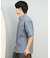 【ムラサキスポーツ限定】DEAR LAUREL(ディアローレル)半袖シャツ シアサッカー素材 軽量 ストレッチ 速乾 SEERSUCKER SHIRT D25S2404/メンズ ムラサキスポーツ