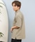 【ムラサキスポーツ限定】DEAR LAUREL(ディアローレル)半袖シャツ シアサッカー素材 軽量 ストレッチ 速乾 SEERSUCKER SHIRT D25S2404/メンズ ムラサキスポーツ