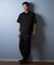 【ムラサキスポーツ限定】DEAR LAUREL(ディアローレル)半袖シャツ 接触冷感 吸汗速乾 COOL SHIRT D25S2405/メンズ ムラサキスポーツ