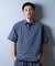 【ムラサキスポーツ限定】DEAR LAUREL(ディアローレル)半袖シャツ 接触冷感 吸汗速乾 COOL SHIRT D25S2405/メンズ ムラサキスポーツ
