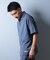 【ムラサキスポーツ限定】DEAR LAUREL(ディアローレル)半袖シャツ 接触冷感 吸汗速乾 COOL SHIRT D25S2405/メンズ ムラサキスポーツ