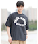 【ムラサキスポーツ限定】DEAR LAUREL(ディアローレル) × JACSON MATISSE(ジャクソンマティス)SANTA MONICA 半袖Tシャツ フロントプリント ヴィンテージ風 DL25S-JM01/メンズ ムラサキスポーツ