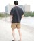 【ムラサキスポーツ限定】DEAR LAUREL(ディアローレル) × JACSON MATISSE(ジャクソンマティス)SANTA MONICA 半袖Tシャツ フロントプリント ヴィンテージ風 DL25S-JM01/メンズ ムラサキスポーツ