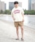 【ムラサキスポーツ限定】DEAR LAUREL(ディアローレル) × JACSON MATISSE(ジャクソンマティス)LA JACSON 半袖Tシャツ フロントプリント ヴィンテージ風 DL25S-JM02/メンズ ムラサキスポーツ