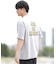 【ムラサキスポーツ限定】DEAR LAUREL(ディアローレル) × JACSON MATISSE(ジャクソンマティス)半袖Tシャツ バックプリント ヴィンテージ風 DL25S-JM04/メンズ ムラサキスポーツ