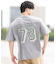 【ムラサキスポーツ限定】DEAR LAUREL(ディアローレル) × JACSON MATISSE(ジャクソンマティス)FOOTBALL TEE 半袖Tシャツ フロントプリント ヴィンテージ風 DL25S-JM05/メンズ ムラサキスポーツ