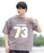 【ムラサキスポーツ限定】DEAR LAUREL(ディアローレル) × JACSON MATISSE(ジャクソンマティス)FOOTBALL TEE 半袖Tシャツ フロントプリント ヴィンテージ風 DL25S-JM05/メンズ ムラサキスポーツ
