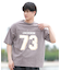 【ムラサキスポーツ限定】DEAR LAUREL(ディアローレル) × JACSON MATISSE(ジャクソンマティス)FOOTBALL TEE 半袖Tシャツ フロントプリント ヴィンテージ風 DL25S-JM05/メンズ ムラサキスポーツ
