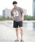 【ムラサキスポーツ限定】DEAR LAUREL(ディアローレル) × JACSON MATISSE(ジャクソンマティス)FOOTBALL TEE 半袖Tシャツ フロントプリント ヴィンテージ風 DL25S-JM05/メンズ ムラサキスポーツ