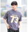 【ムラサキスポーツ限定】DEAR LAUREL(ディアローレル) × JACSON MATISSE(ジャクソンマティス)FOOTBALL TEE 半袖Tシャツ フロントプリント ヴィンテージ風 DL25S-JM05/メンズ ムラサキスポーツ