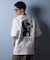 【ムラサキスポーツ限定】CHROME(クローム)半袖 Tシャツ バックプリント オーバーサイズ JP248WH/メンズ ムラサキスポーツ