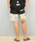 QUIKSILVER(クイックシルバー)水着 ボードショーツ サーフパンツ 水陸両用 ゴムトランクス ボタニカル QBS252004/メンズ ムラサキスポーツ