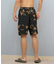 QUIKSILVER(クイックシルバー)水着 ボードショーツ サーフパンツ 水陸両用 ゴムトランクス ボタニカル QBS252004/メンズ ムラサキスポーツ