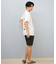 QUIKSILVER(クイックシルバー)ラッシュガード 半袖Tシャツ 水陸両用 ユーティリティー バックプリント QLY252007/メンズ ムラサキスポーツ