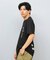 QUIKSILVER(クイックシルバー)ラッシュガード 半袖Tシャツ 水陸両用 ユーティリティー バックプリント QLY252007/メンズ ムラサキスポーツ
