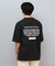 QUIKSILVER(クイックシルバー)半袖Tシャツ バックプリント QST252009/メンズ ムラサキスポーツ