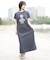 ROXY(ロキシー)水陸両用 水着 UVケア ラッシュガード Tシャツワンピース RLY252621T/レディース ムラサキスポーツ