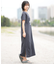 ROXY(ロキシー)水陸両用 水着 UVケア ラッシュガード Tシャツワンピース RLY252621T/レディース ムラサキスポーツ