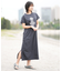 ROXY(ロキシー)水陸両用 水着 UVケア ラッシュガード Tシャツワンピース RLY252621T/レディース ムラサキスポーツ