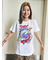 GTO(ジーティーオー)半袖Tシャツ トムとジェリー Tom and Jerry TJ-25-SS-02/レディース ムラサキスポーツ