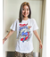 GTO(ジーティーオー)半袖Tシャツ トムとジェリー Tom and Jerry TJ-25-SS-02/レディース ムラサキスポーツ