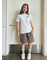 ANTIBAL(アンティバル)半袖Tシャツ バックプリント 252AN2ST468MU/レディース ムラサキスポーツ