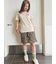 ANTIBAL(アンティバル)半袖Tシャツ バックプリント 252AN2ST468MU/レディース ムラサキスポーツ