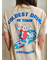 ANTIBAL(アンティバル)半袖Tシャツ バックプリント 252AN2ST468MU/レディース ムラサキスポーツ