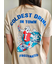ANTIBAL(アンティバル)半袖Tシャツ バックプリント 252AN2ST468MU/レディース ムラサキスポーツ