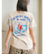 ANTIBAL(アンティバル)半袖Tシャツ バックプリント 252AN2ST468MU/レディース ムラサキスポーツ