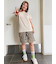 ANTIBAL(アンティバル)半袖Tシャツ バックプリント 252AN2ST468MU/レディース ムラサキスポーツ