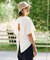 【ムラサキスポーツ限定】Ungrid(アングリッド)水着 ラッシュガード カッティング Tシャツ 半袖 水陸両用 ユーティリティ 無地 UVカット セットアップ対応 240801/レディース ムラサキスポーツ
