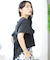 【ムラサキスポーツ限定】Ungrid(アングリッド)水着 ラッシュガード カッティング Tシャツ 半袖 水陸両用 ユーティリティ 無地 UVカット セットアップ対応 240801/レディース ムラサキスポーツ