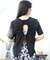 【ムラサキスポーツ限定】Ungrid(アングリッド)水着 ラッシュガード カッティング Tシャツ 半袖 水陸両用 ユーティリティ 無地 UVカット セットアップ対応 240801/レディース ムラサキスポーツ