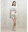 OP(オーピー)水着 ラッシュガードTシャツ トランクス ビキニ 4点セット 525818/レディース ムラサキスポーツ