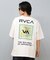 RVCA(ルーカ)半袖Tシャツ ビックシルエット バックプリント BF04A-200 BF04A200/メンズ ムラサキスポーツ