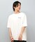 RVCA(ルーカ)半袖Tシャツ ビックシルエット バックプリント BF04A-200 BF04A200/メンズ ムラサキスポーツ