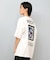 RVCA(ルーカ)半袖Tシャツ ビックシルエット バックプリント BF04A-200 BF04A200/メンズ ムラサキスポーツ