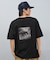 RVCA(ルーカ)半袖Tシャツ ビックシルエット バックプリント BF04A-200 BF04A200/メンズ ムラサキスポーツ