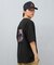 RVCA(ルーカ)半袖Tシャツ ビックシルエット バックプリント BF04A-200 BF04A200/メンズ ムラサキスポーツ