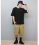 RVCA(ルーカ)半袖Tシャツ ビックシルエット バックプリント BF04A-200 BF04A200/メンズ ムラサキスポーツ