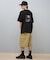 RVCA(ルーカ)半袖Tシャツ ビックシルエット バックプリント BF04A-200 BF04A200/メンズ ムラサキスポーツ