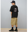 RVCA(ルーカ)半袖Tシャツ ビックシルエット バックプリント BF04A-200 BF04A200/メンズ ムラサキスポーツ