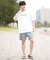 RVCA(ルーカ)半袖Tシャツ ブランドロゴ オーバーサーズ BF04A-203 BF04A203/メンズ ムラサキスポーツ