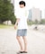 RVCA(ルーカ)半袖Tシャツ ブランドロゴ オーバーサーズ BF04A-203 BF04A203/メンズ ムラサキスポーツ