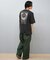 RVCA(ルーカ)半袖Tシャツ バックプリント BF04A-214 BF04A214/メンズ ムラサキスポーツ
