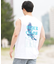 【ムラサキスポーツ限定】Lost(ロスト)タンクトップ ノースリーブTシャツ バックプリント ユニセックス BF04A-353/メンズ ムラサキスポーツ