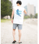 【ムラサキスポーツ限定】Lost(ロスト)タンクトップ ノースリーブTシャツ バックプリント ユニセックス BF04A-353/メンズ ムラサキスポーツ